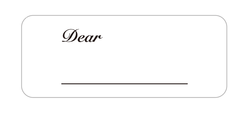 디자인 5 · Dear 스티커 시안